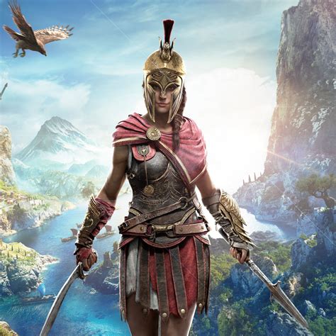 Download wallpaper: Kassandra in Assassin s Creed 2048x2048