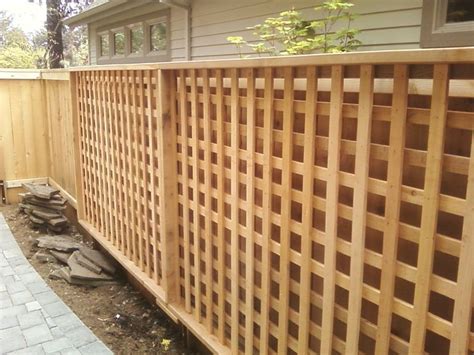 trellis fence panel