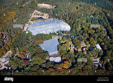 The Netherlands, Arnhem, Burgers' Zoo. Aerial Stock Photo - Alamy