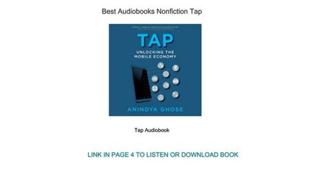 Best Audiobooks Nonfiction Tap | PPT | Free Download