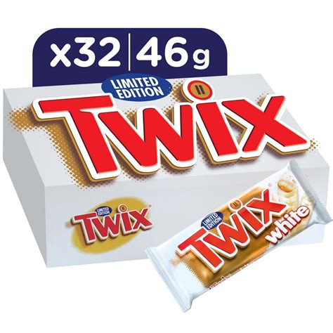 Twix White Chocolate Bar 46g | Covrd Choco.Bars&Tab | Lulu Qatar