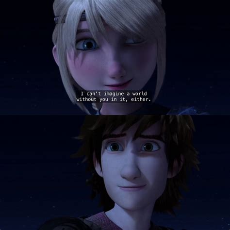 This is one of my favorite Hiccstrid moments ^.^ ♡ Dreamworks Movies, Dreamworks Dragons ...