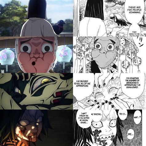 Kimetsu no Yaiba Manga vs Anime Comparison : r/KimetsuNoYaiba