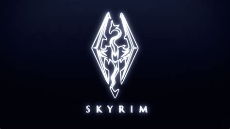 Skyrim Logo Wallpapers - Top Free Skyrim Logo Backgrounds - WallpaperAccess