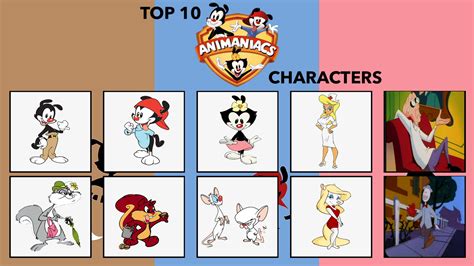 My Top 10 Animaniacs Characters Meme by Carriejokerbates on DeviantArt