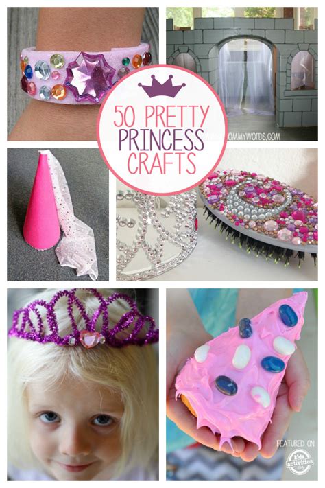 50 Pretty Princess Crafts | Princess crafts, Princess diy, Princess ...