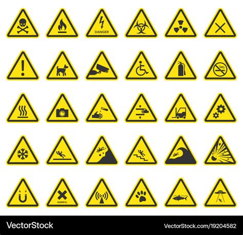 Warning Signs Danger