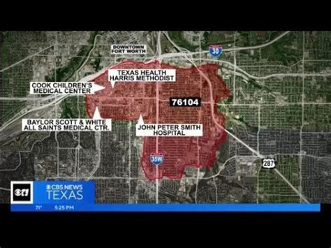 North Texas zip code 76104 has lowest life expectancy in state - YouTube