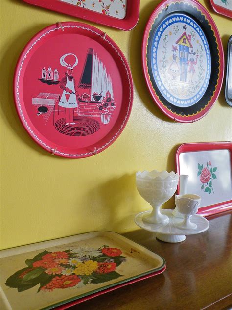 ModernJune: Vintage Tray Wall