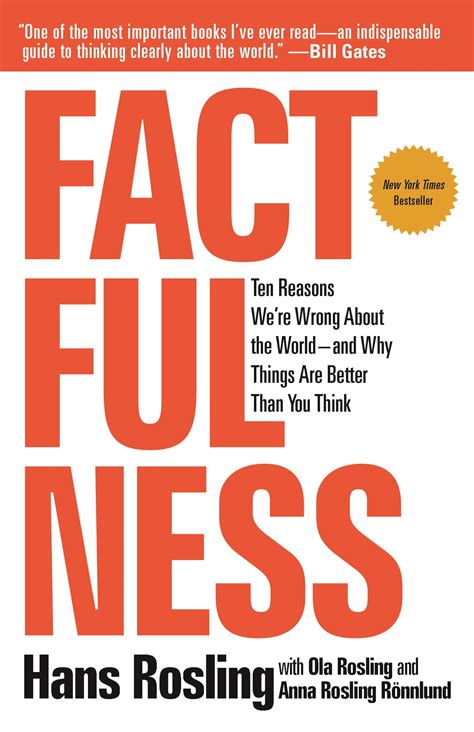 Factfulness: Ten Reasons We’re Wrong About the World—and Why Things are Better Than You Think ...