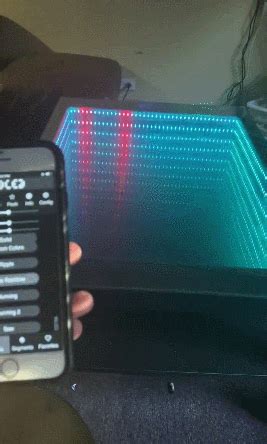 App Controlled Infinity Mirror Coffee Table