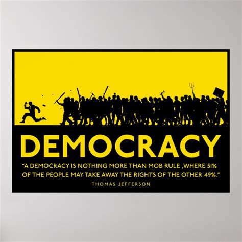 Democracy Poster | Zazzle