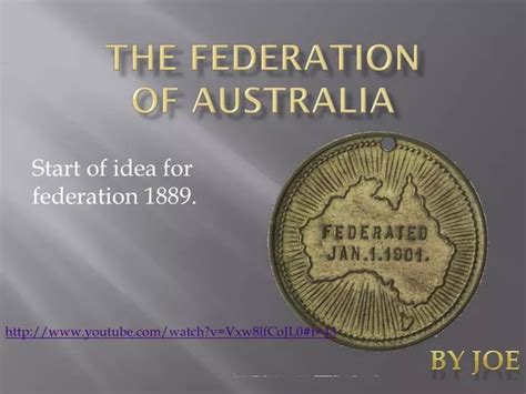 PPT - THE FEDERATION OF AUSTRALIA PowerPoint Presentation, free download - ID:6511531