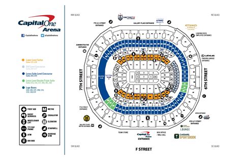 Seating Charts | Capital One Arena