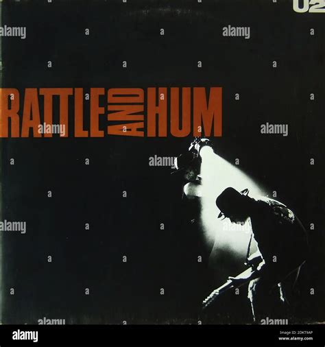 U2 - Rattle And Hum (2Lp) - Vintage vinyl album cover Stock Photo - Alamy