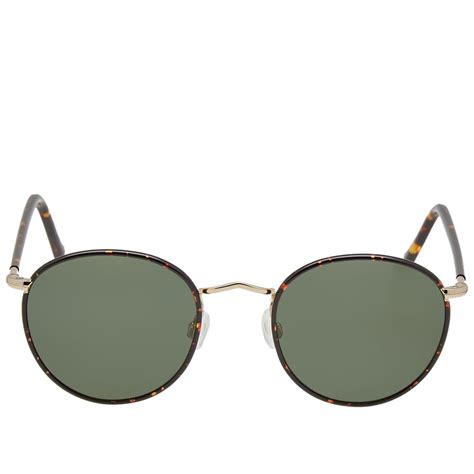 Moscot Zev Sunglasses Tortoise, Gold & G15 | END.