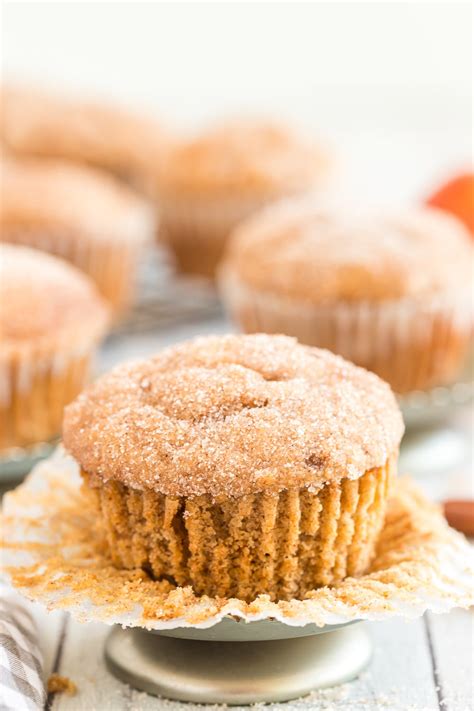 Cinnamon Applesauce Muffins - Made To Be A Momma