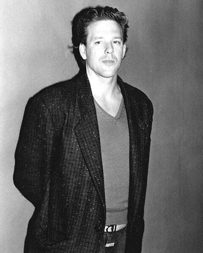 Mickey Rourke young 1980's posing for press at Hollywood event 8x10 ...