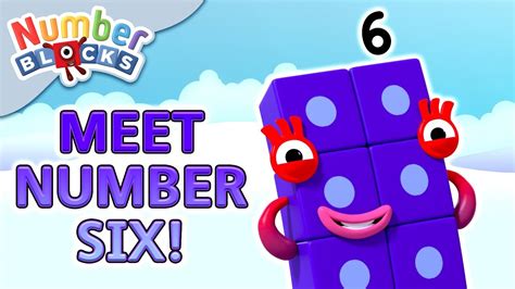 @Numberblocks- Meet Number Six | Meet the Numberblocks | Learn to Count - YouTube