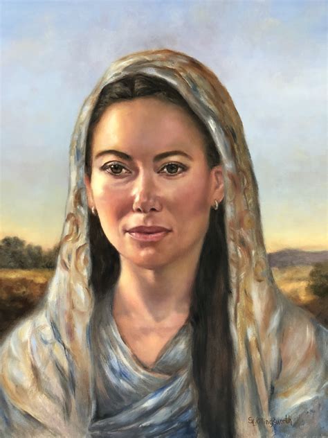 "Ruth" from the Bible oil painting 20"x16" on canvas. Started from life ...