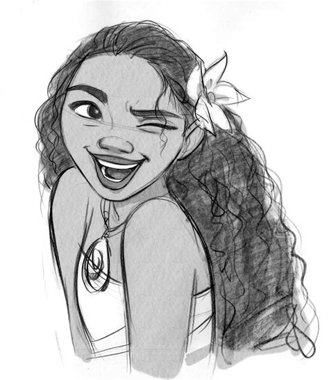 Easy Moana Sketch / 258 best images about Moana on Pinterest | Disney ...