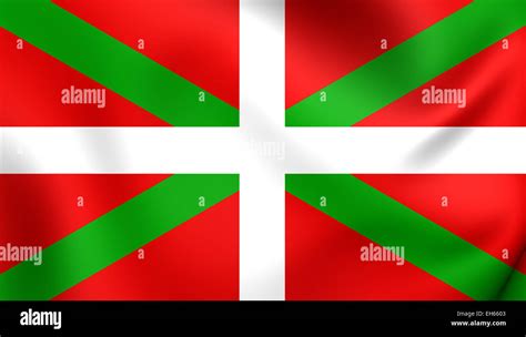 Flag of Basque Country. Close Up Stock Photo - Alamy