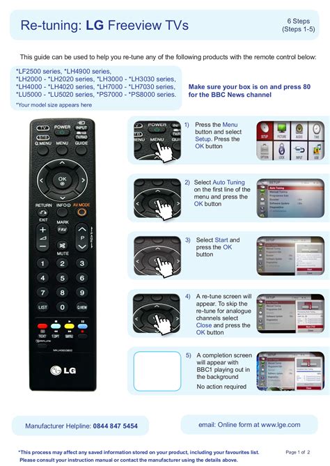 Download free pdf for LG 23LC1R TV manual