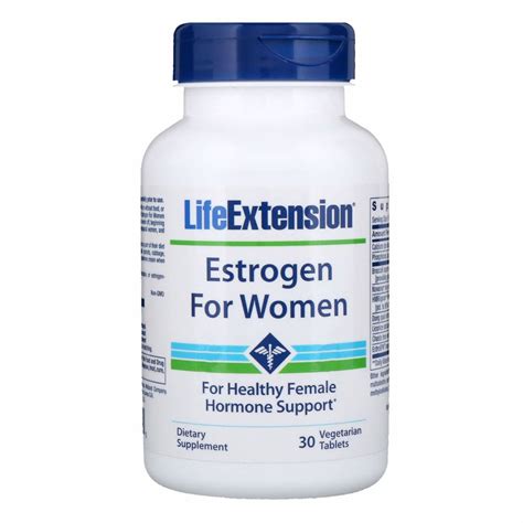 Life Extension Estrogen for Women, 30 Vegetarian Capsules - Apran