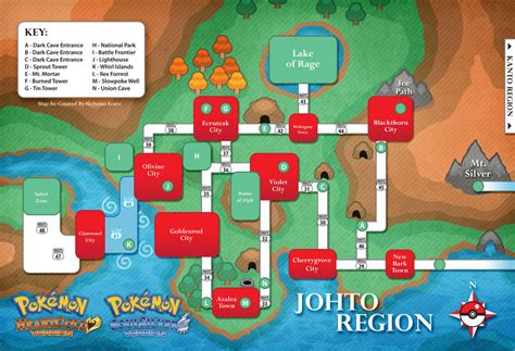 Pokemon Johto Map HGSS by cow41087 on DeviantArt