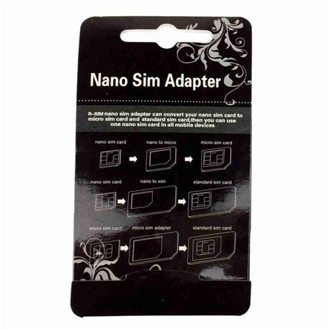 Nano SIM Card to Micro Regular Full Standard Tray Adapter - What2Buy.com.au