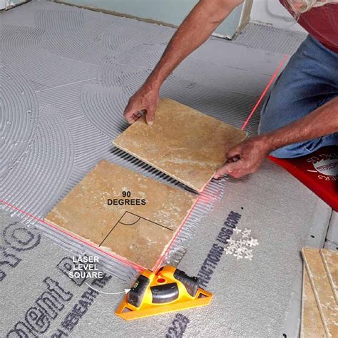 How to Use a Laser Level | Laser level, Remodeling tools, Tiling tools