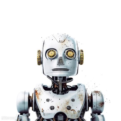 Premium AI Image | A small metal robot