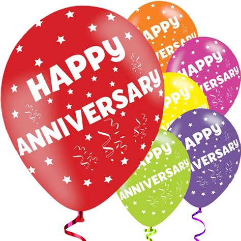 6pcs Happy Anniversary Latex Balloon Delivery To Philippines | Delivery ...