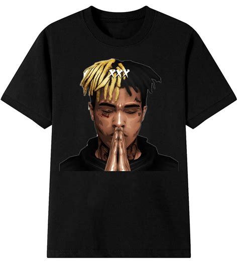 Ysld5y5 Rip Xxxtentacion Shirt For Short Sleeve T Shirts Top Tees | Kinihax