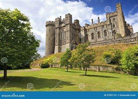 Château D'Arundel, Arundel, Le Sussex Occidental, Angleterre Image stock - Image: 37091151