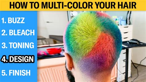 Watch How to Multi-Color Your Hair (5 Step Tutorial) | Grooming | GQ