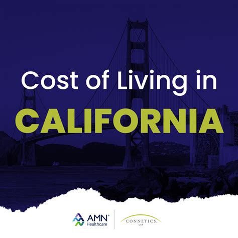 What is the Average Cost of Living in California | AMN Healthcare - Connetics USA