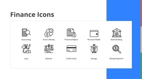 Financial Icons | Free PowerPoint Template