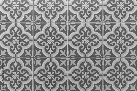 Traditional chinese pattern floor tiles texture and seamless background Stock 写真 | Adobe Stock