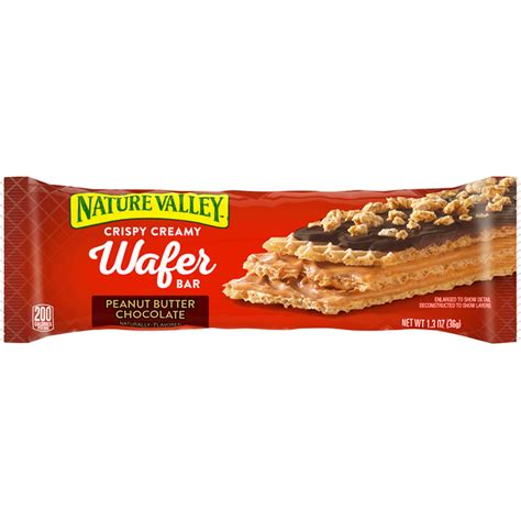 Nature Valley Wafer Bars, Crispy Creamy, Peanut Butter Chocolate (1.3 oz) Delivery or Pickup ...