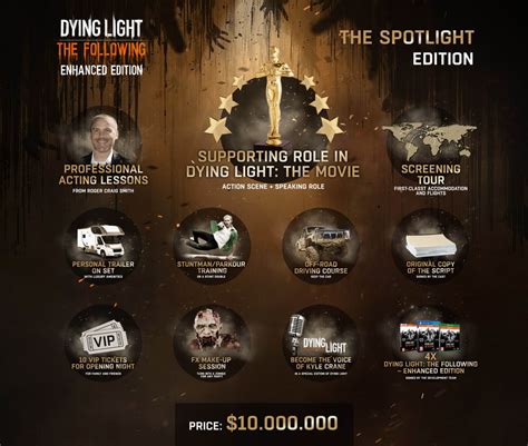 $10m Dying Light Special Edition Lets You Become A Movie Star