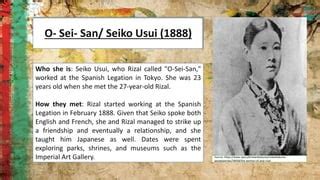 Jose Rizal: Women in Rizal's Life | PPT