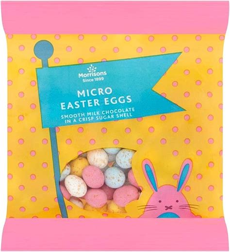 Morrisons Micro Easter Eggs, 90g : Amazon.co.uk: Grocery