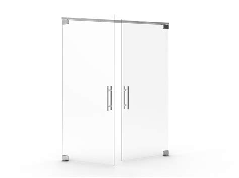 Dresden Frameless 3/8-inch Glass French Swing Shower Door | Basco ...