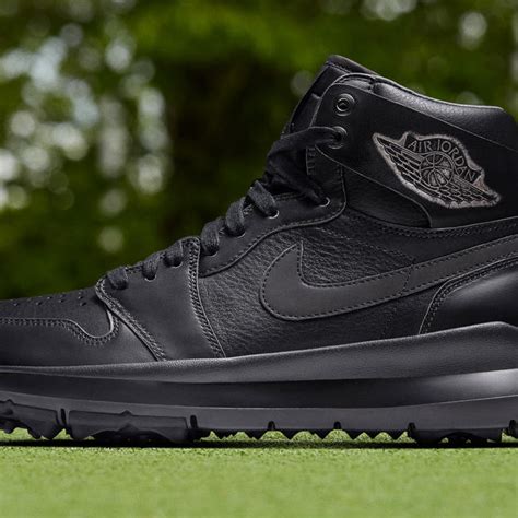 Nike to release Air Jordan 1 Golf Premium shoe | Air jordans, All black ...