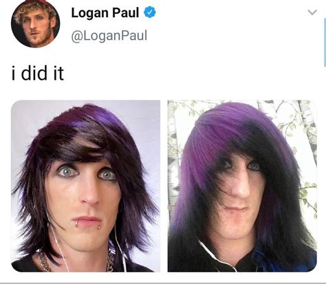 Logan Paul's Emo Makeover Is Causing A Stir And Here's Why Fans Are ...