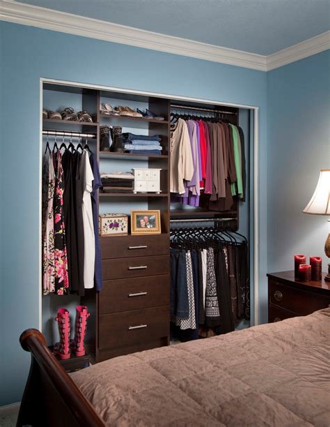 Reach-In Closet Organizers: Chocolate Pear - Contemporary - Closet ...