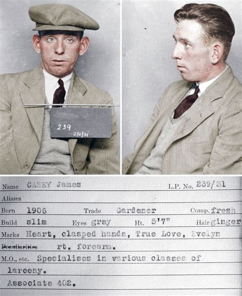 I Colorized 9 Mugshots Of Real Life 1930s Criminals And Here Are Their ...