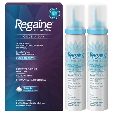 REGAINE® for Women Foam for Hair Loss | REGAINE® UK