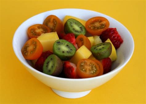 Fruit Salad with Tomato!